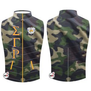 Sigma Gamma Rho Quilted Camo Vest