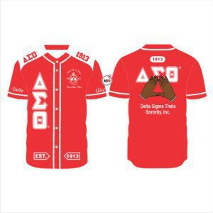 Delta Sigma Theta Baseball Jersey