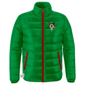 Order Of The Eastern Star Puffer Jacket