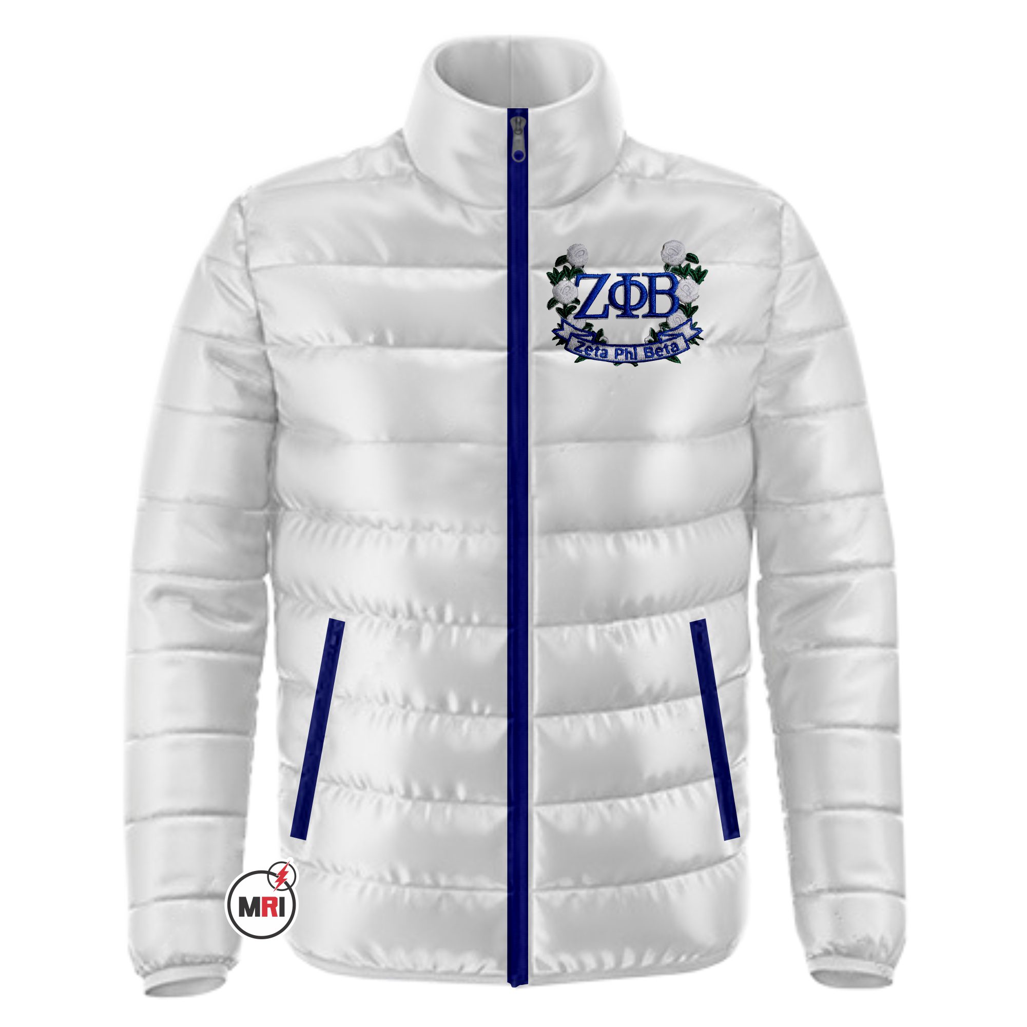 Zeta Phi Beta Puffer Jacket