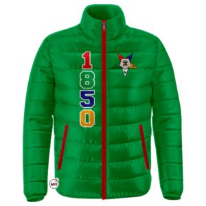 Order Of The Eastern Star Puffer Jacket