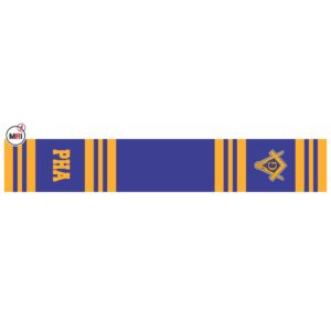 Master Mason Sublimated Silk Scarf