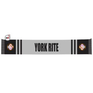 York Rite Knitted Scarf