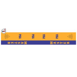 Past Master Sublimated Silk Scarf