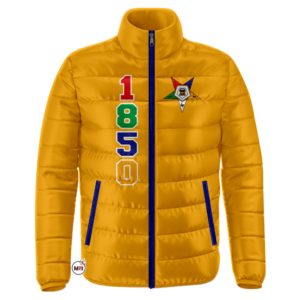 Order Of The Eastern Star Puffer Jacket