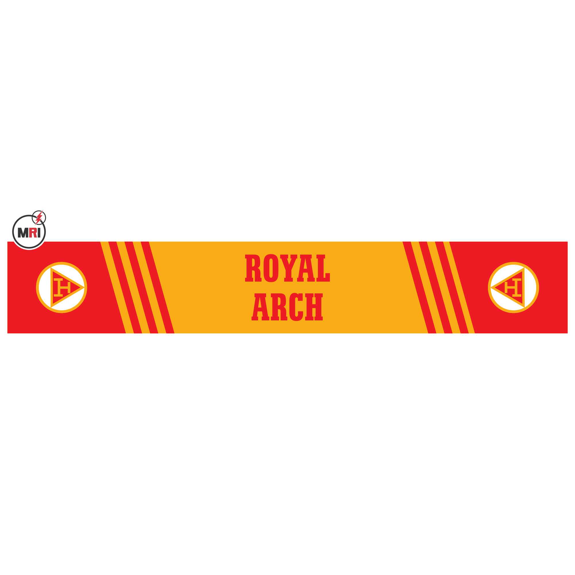 Holy Royal Arch Masonry Sublimated Silk Scarf