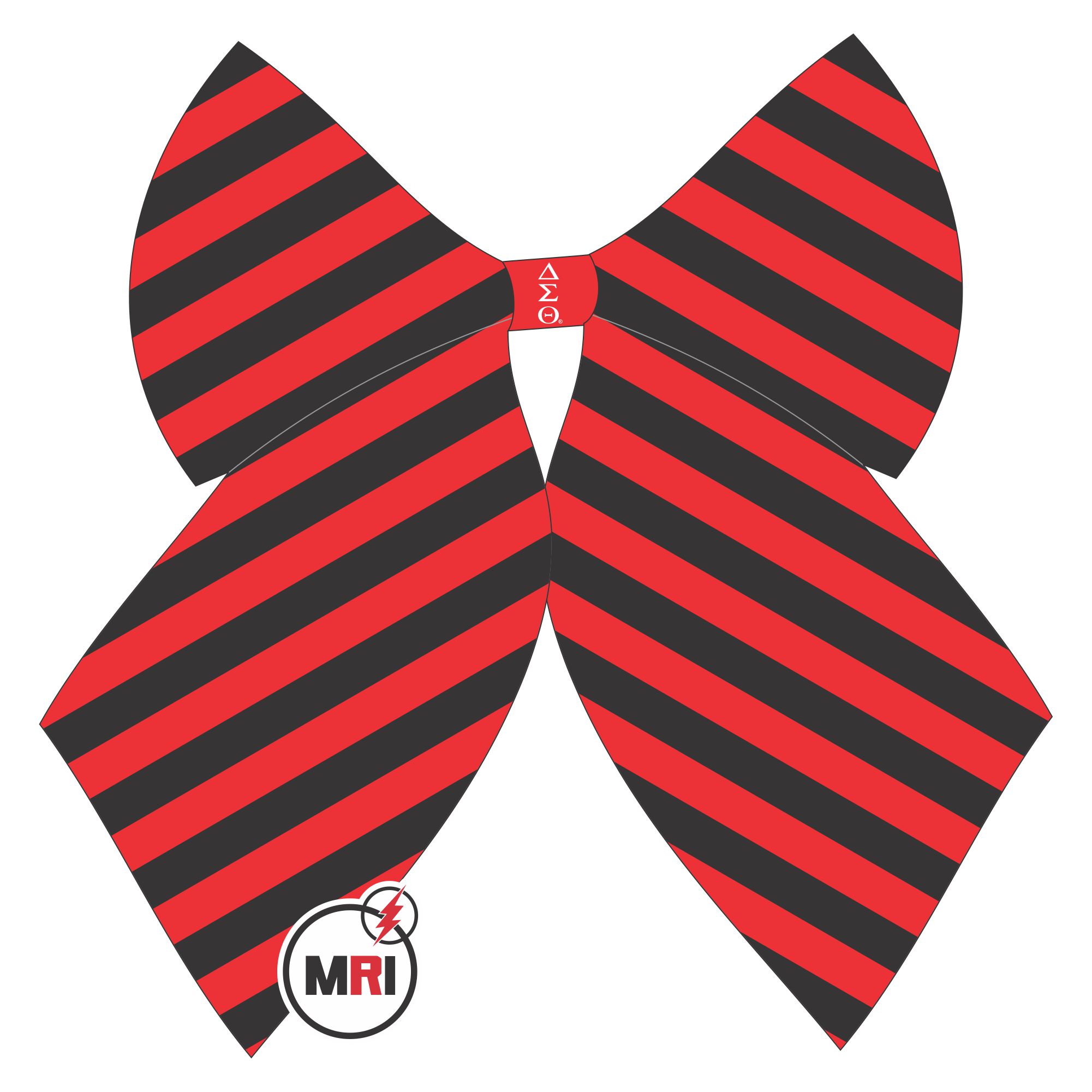 Delta Sigma Theta Sublimated Bow Tie