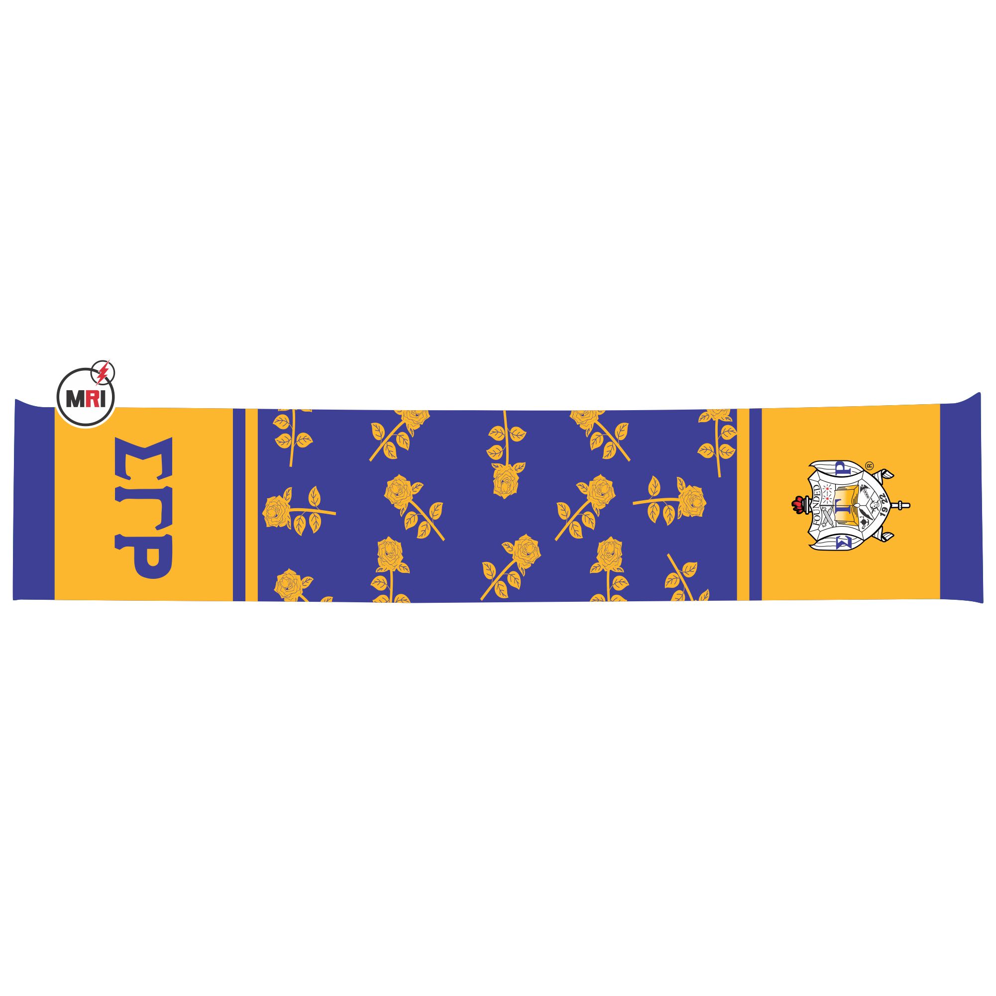 Sigma Gamma Rho Sublimated Silk Scarf