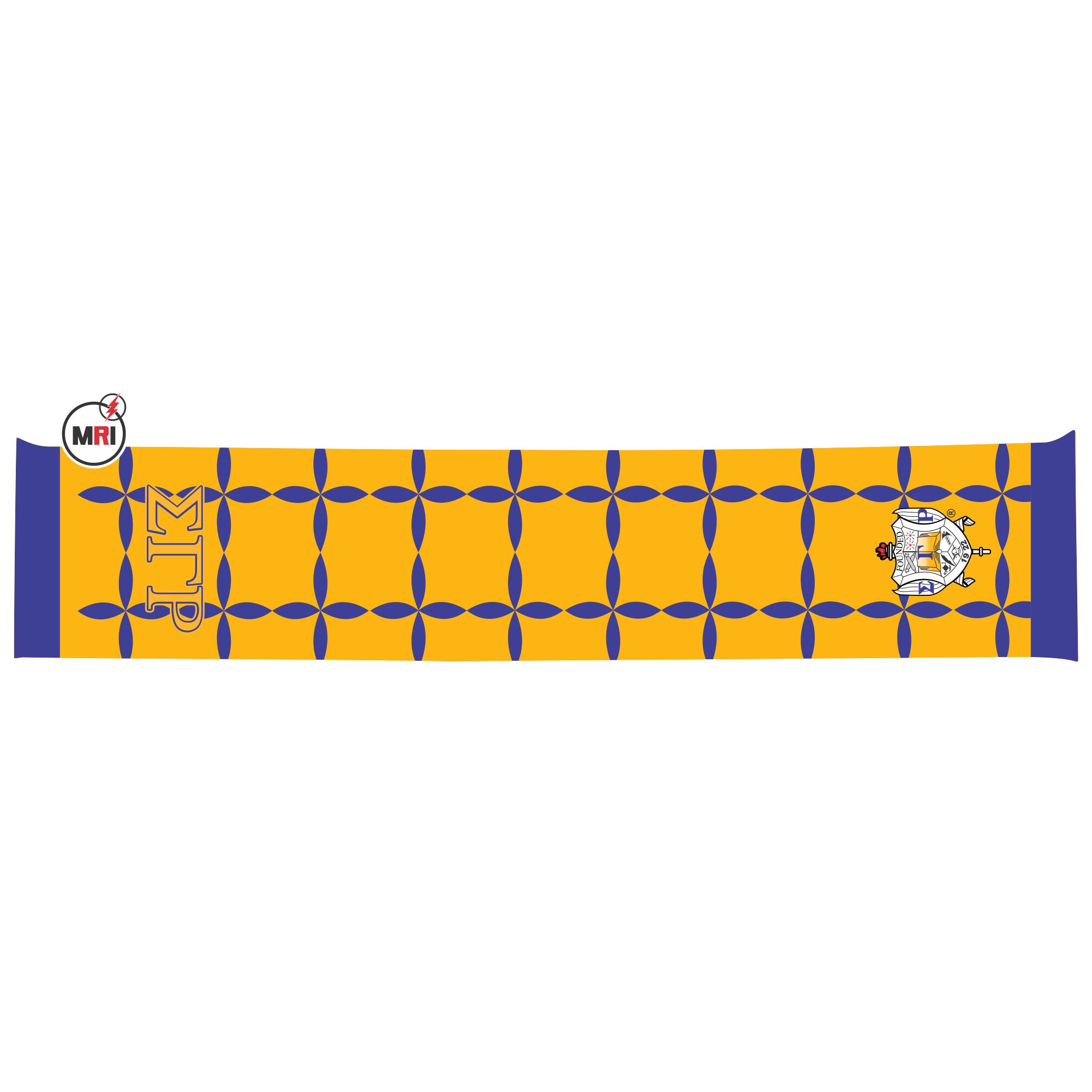 Sigma Gamma Rho Sublimated Silk Scarf