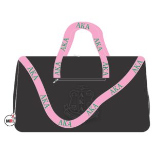 Alpha Kappa Alpha Embossed Duffle Bag