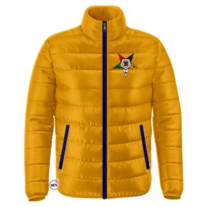 Order Of The Eastern Star Puffer Jacket