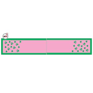 Alpha Kappa Alpha Sublimated Silk Scarf