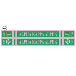 Alpha Kappa Alpha Sublimated Silk Scarf