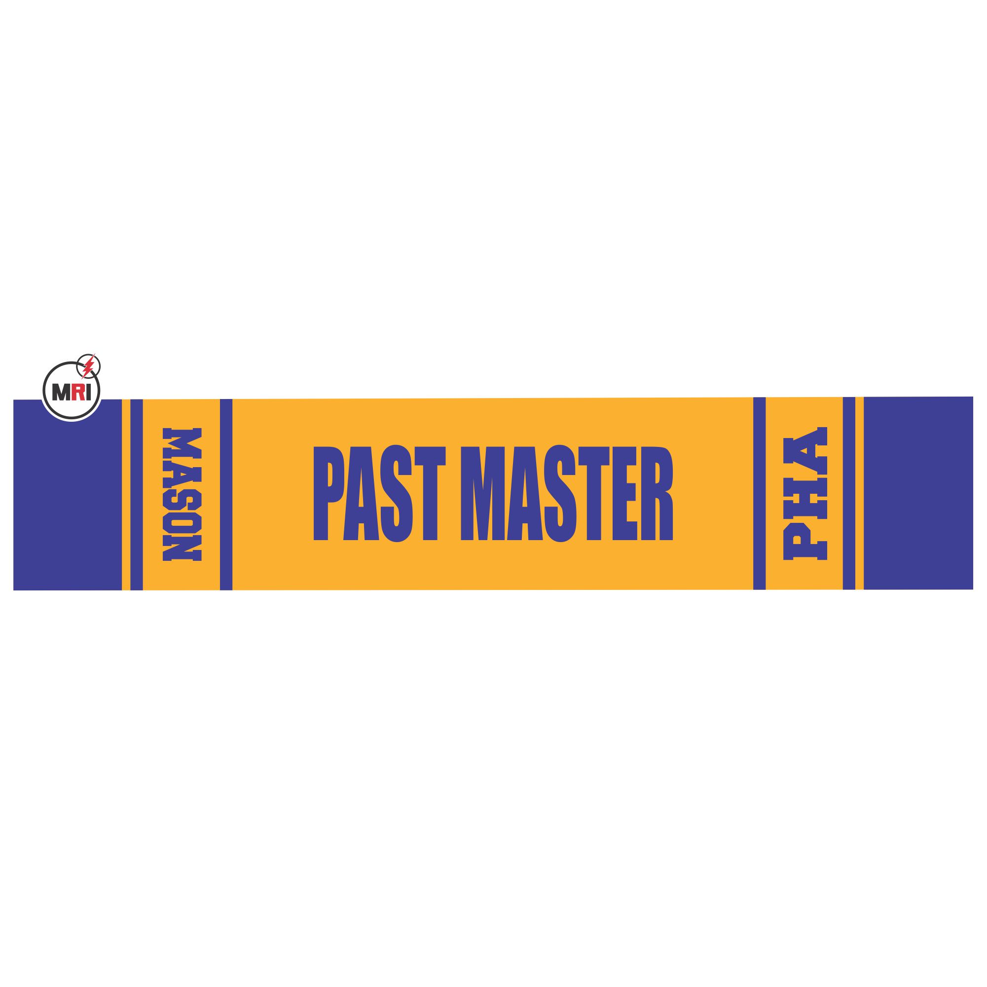 Past Master Sublimated Silk Scarf