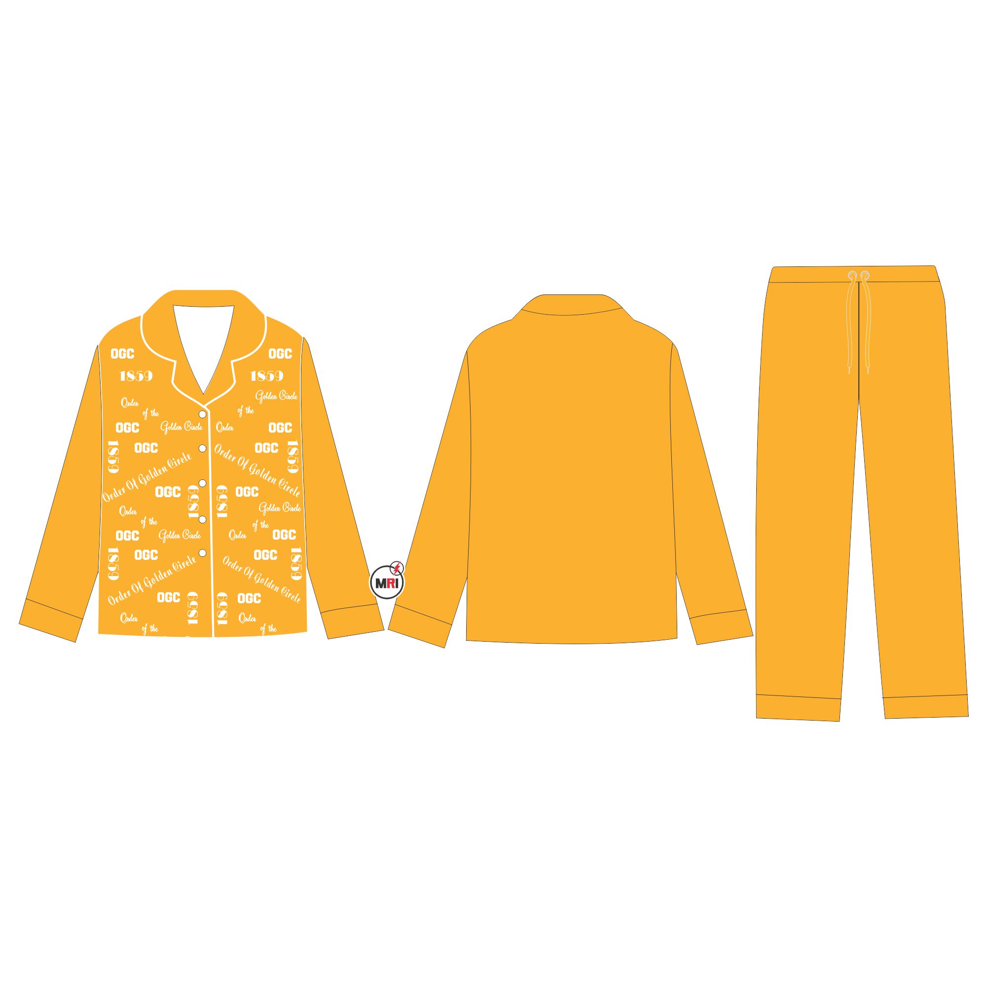 The Order Of The Golden Circle Sublimated Pajama Set