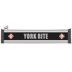 York Rite Knitted Scarf