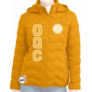 The Order Of The Golden Circle Puffer Jacket with Hood