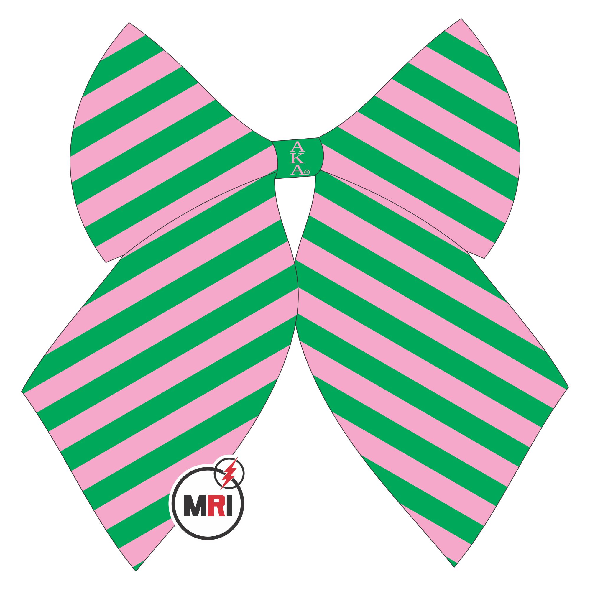 Alpha Kappa Alpha Sublimated Bow Tie