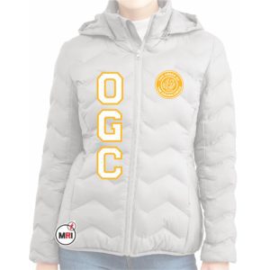 The Order Of The Golden Circle Puffer Jacket with Hood