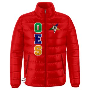 Order Of The Eastern Star Puffer Jacket