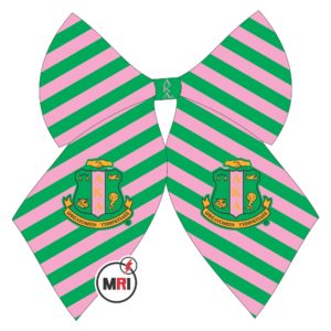 Alpha Kappa Alpha Sublimated Bow Tie