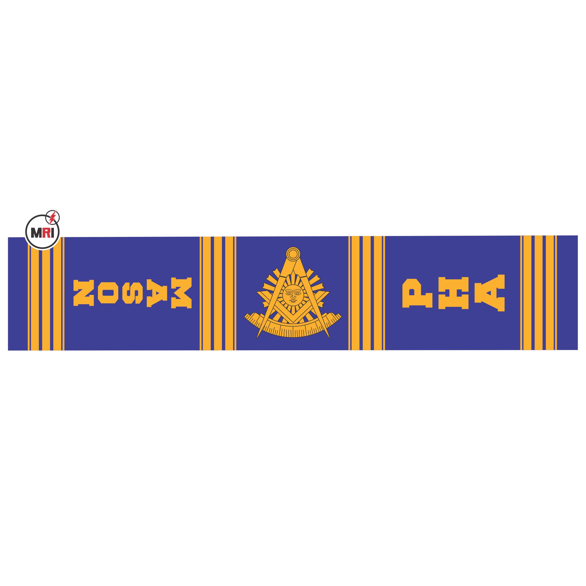 Past Master Sublimated Silk Scarf