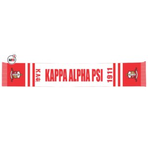 Kappa Alpha Psi Knitted Scarf