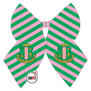 Alpha Kappa Alpha Sublimated Bow Tie