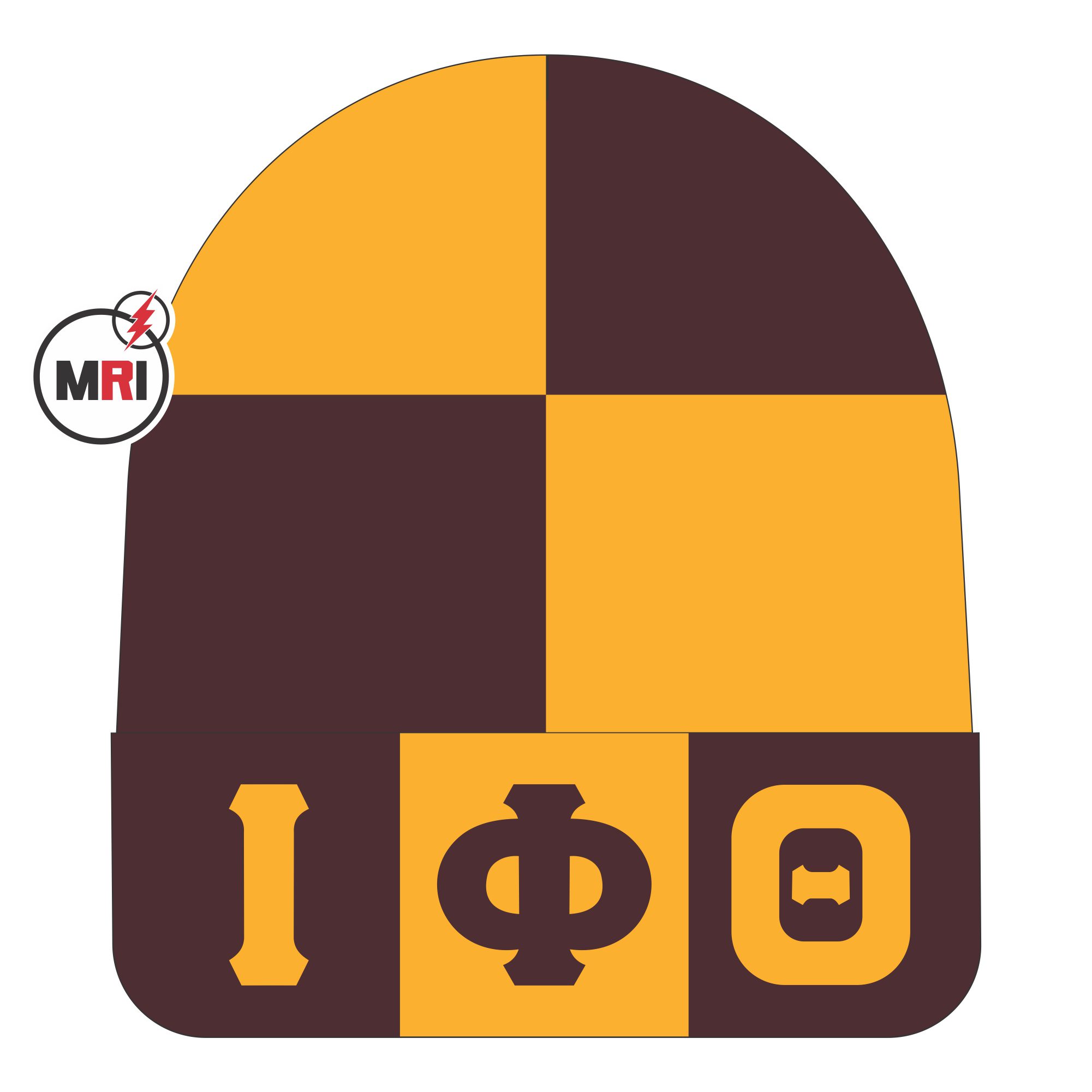 Iota Phi Theta Knitted Beanie Cap