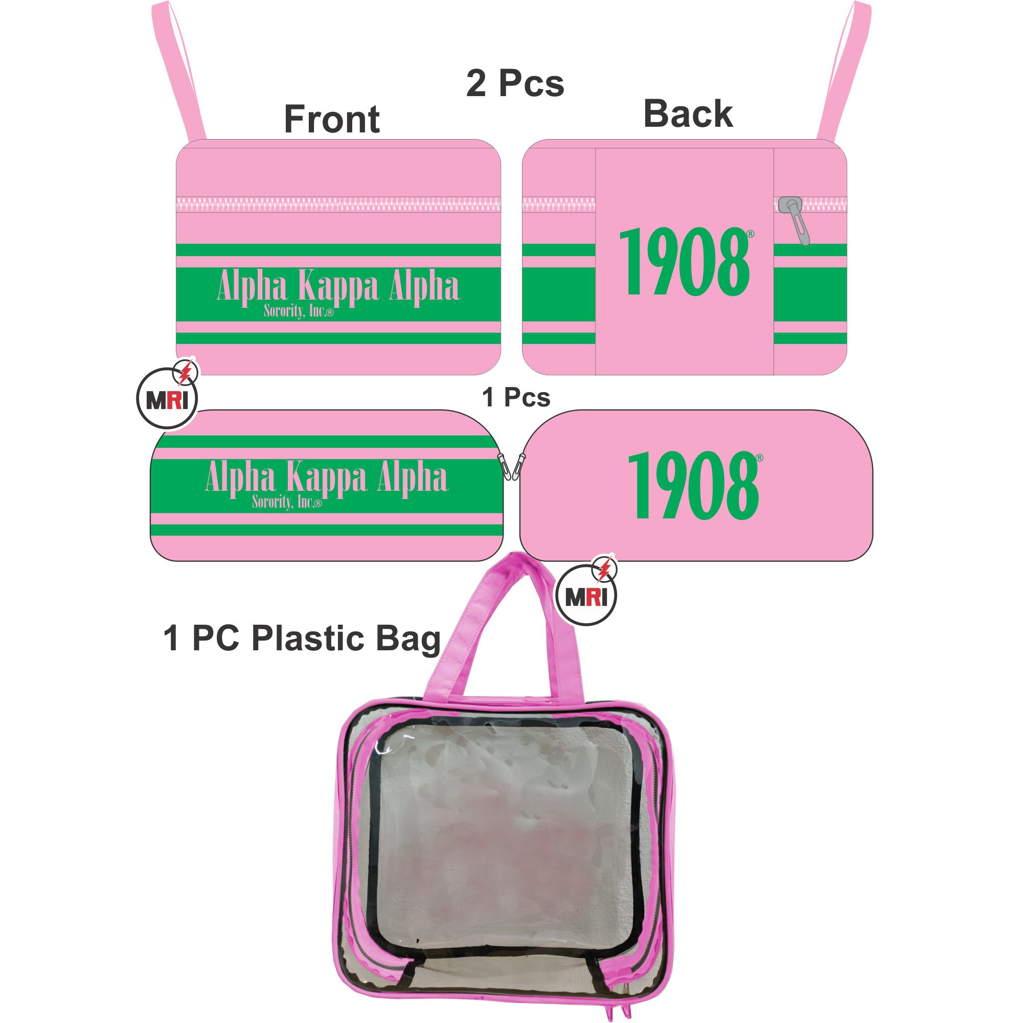 Alpha Kappa Alpha Stadium Bag Set
