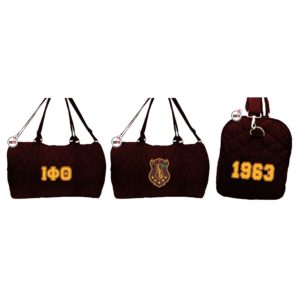 Iota Phi Theta Quilted Duffle Bag