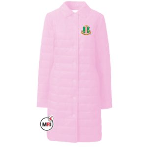Alpha Kappa Alpha Puffer Long Coat/Jacket