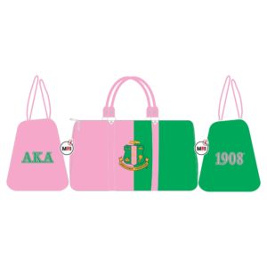 Alpha Kappa Alpha Sublimation Duffle Bag
