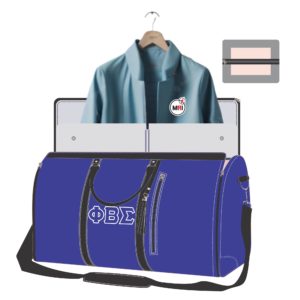 Phi Beta Sigma Garment Bag Convert Into Duffle Bag