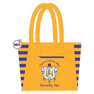 Sigma Gamma Rho Sublimation Tote Bag