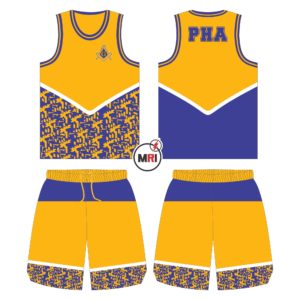 Master Mason Basketball Set Jersey with Short