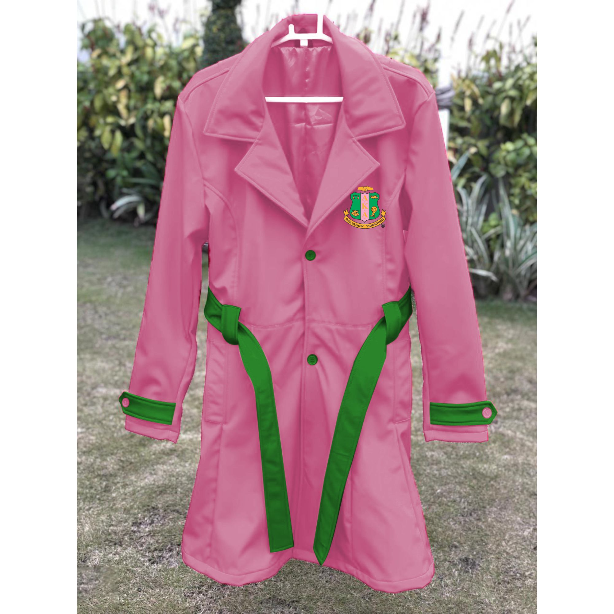 Alpha Kappa Alpha Trench Coat