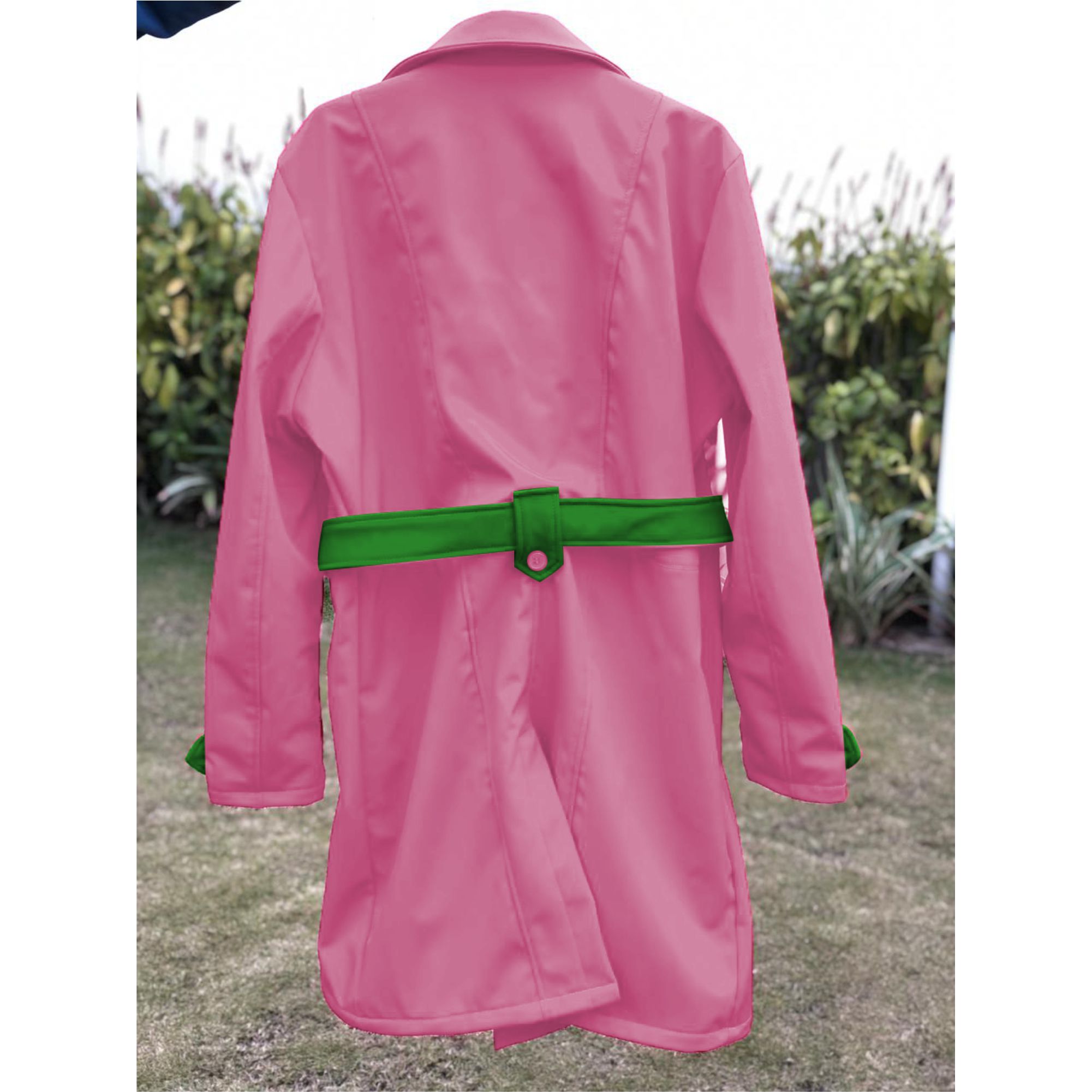 Alpha Kappa Alpha Trench Coat - Image 2