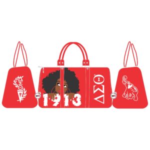Delta Sigma Theta Sublimation Duffle Bag