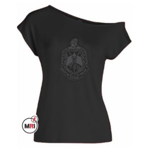 Delta Sigma Theta Off Shoulder Tee