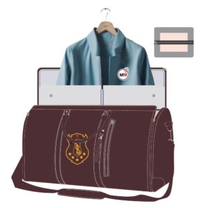 Iota Phi Theta Garment Bag Convert Into Duffle Bag