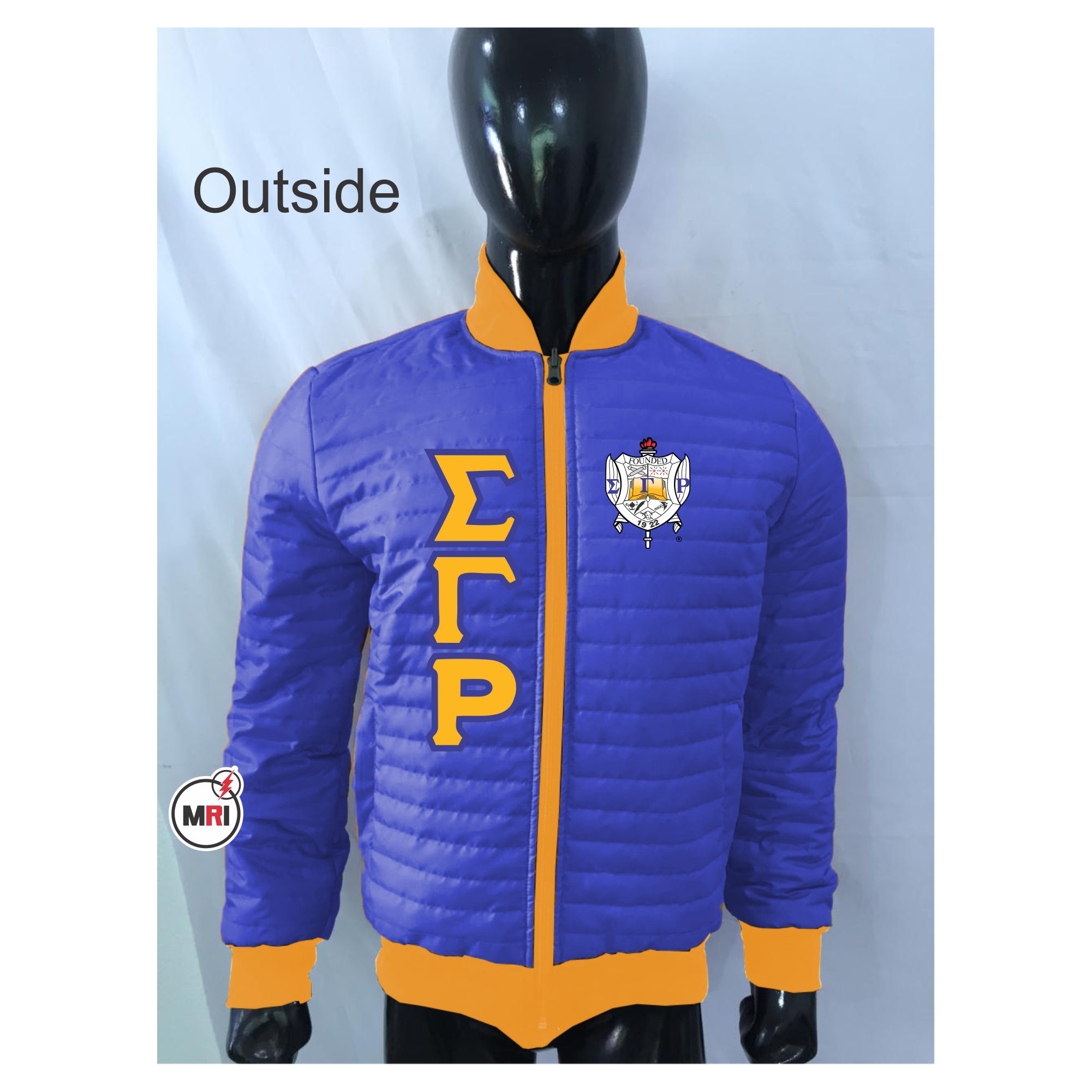 Sigma Gamma Rho Puffer Reversible Jacket