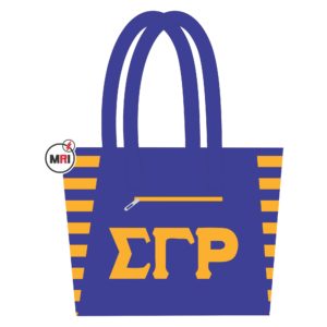 Sigma Gamma Rho Sublimation Tote Bag