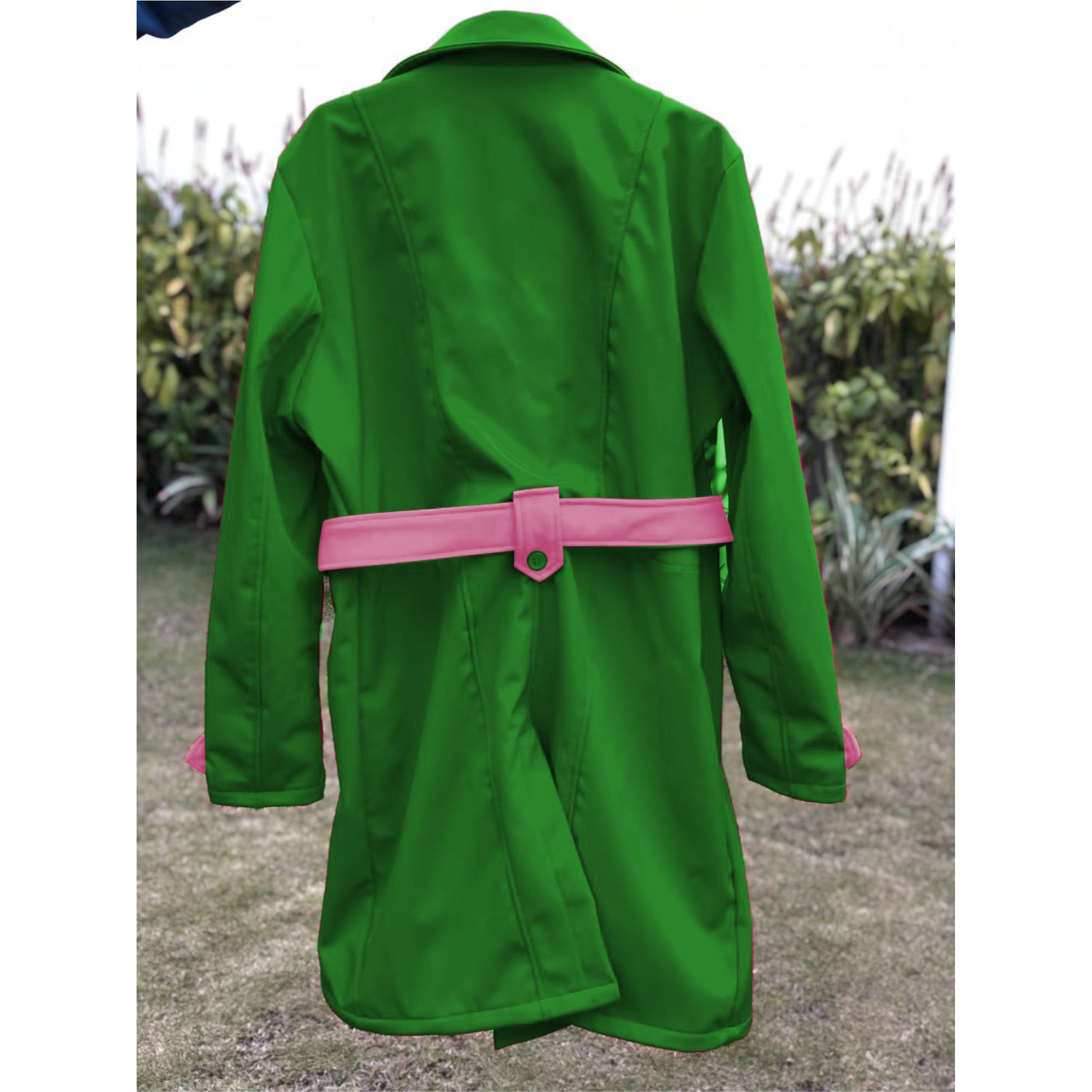Alpha Kappa Alpha Trench Coat - Image 2