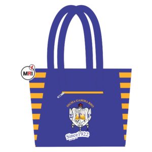 Sigma Gamma Rho Sublimation Tote Bag