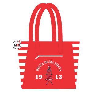 Delta Sigma Theta Sublimation Tote Bag