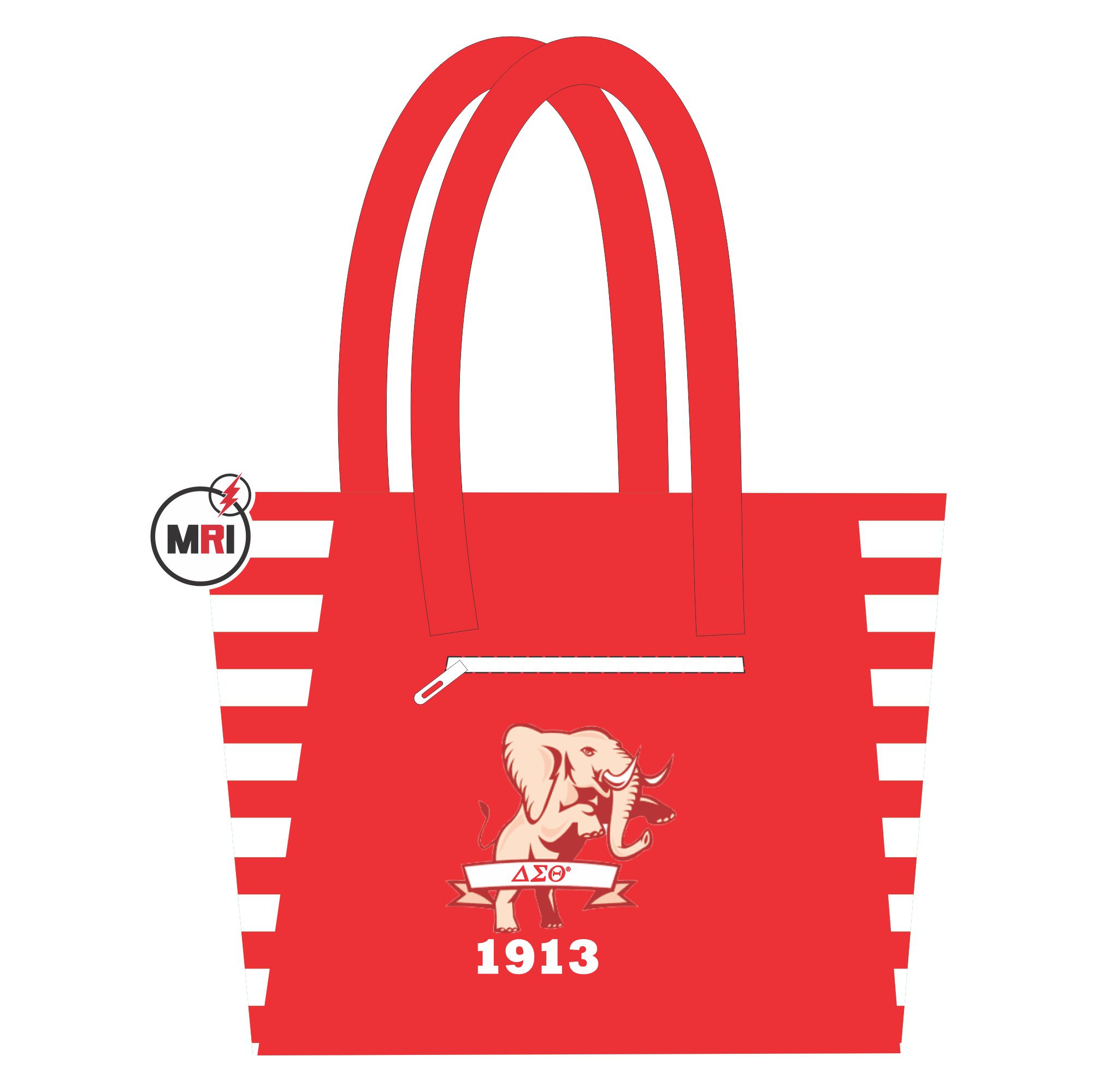 Delta Sigma Theta Sublimation Tote Bag