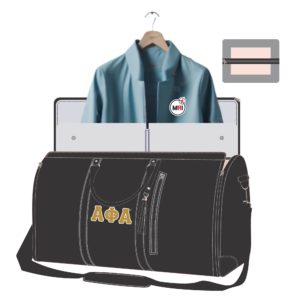 Alpha Phi Alpha Garment Bag Convert Into Duffle Bag