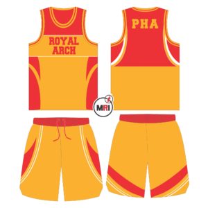 Holy Royal Arch Masonry Basketball Set Jersey with Short