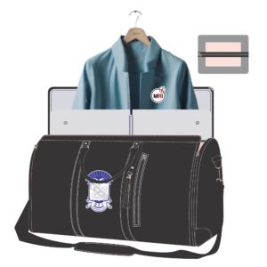 Phi Beta Sigma Garment Bag Convert Into Duffle Bag